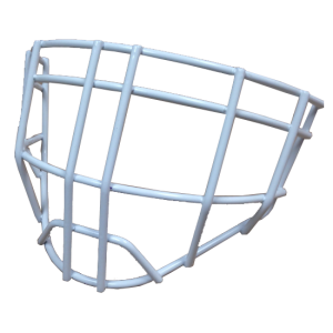 hackva cheater goalie cage white