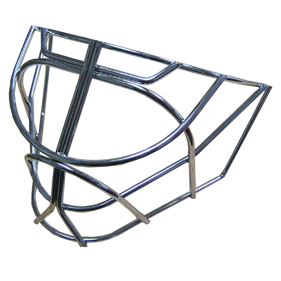 heaton pro cat eye goalie cage chromed steel