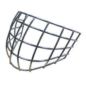 heaton csa goalie cage chromed steel