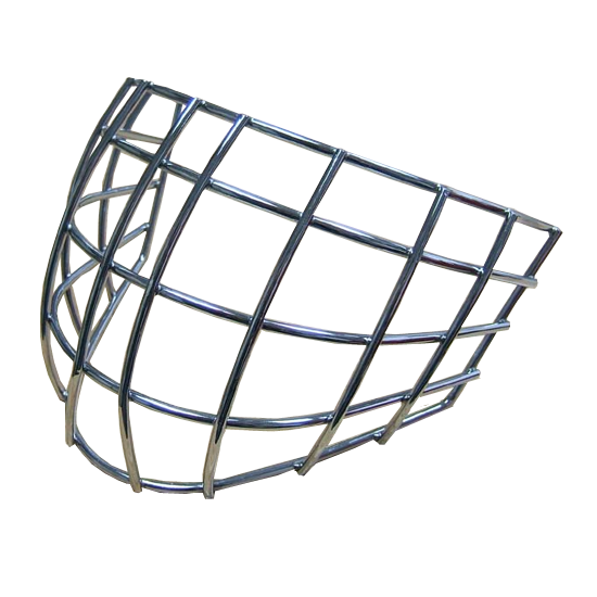 heaton csa goalie cage chromed steel